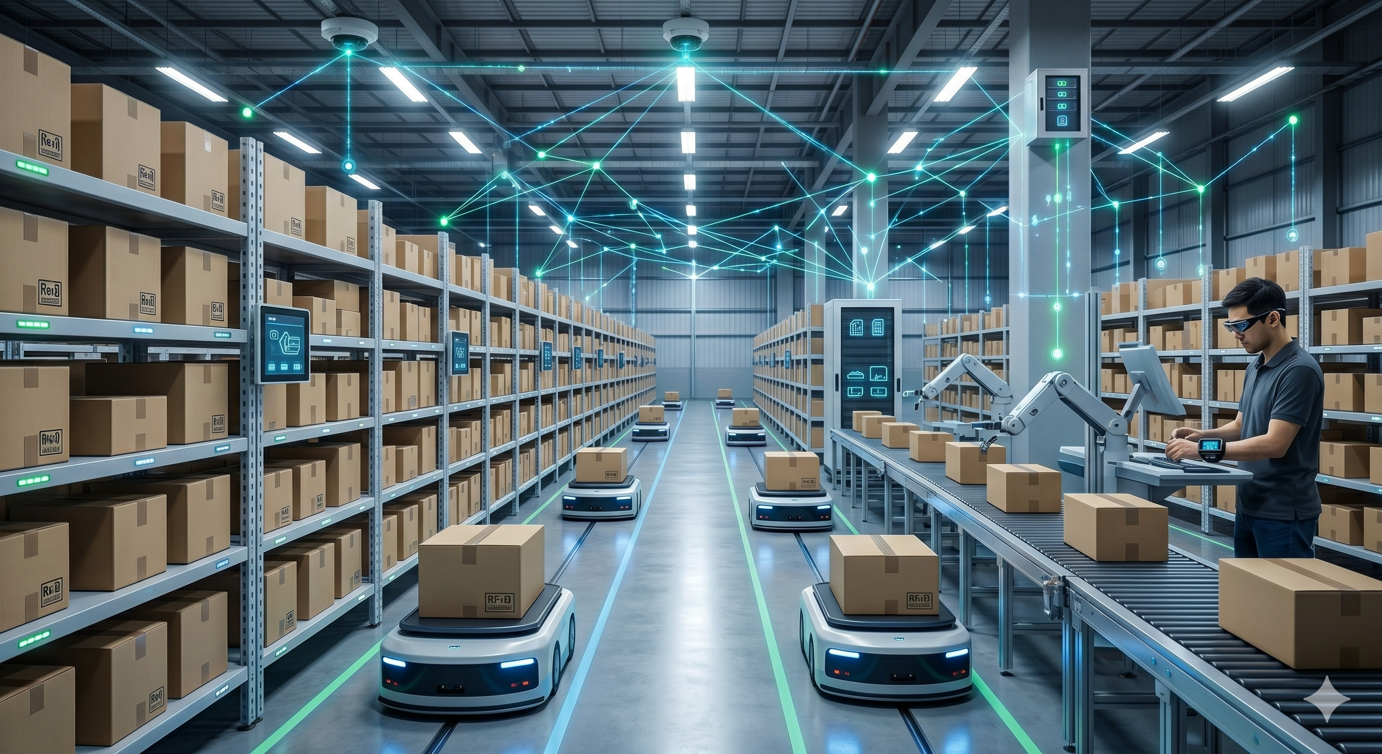 IoT E-Ticaret Akıllı Lojistik Depo Otomasyonu 
